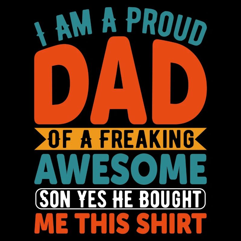 Stolzer Vater feierliches T-Shirt