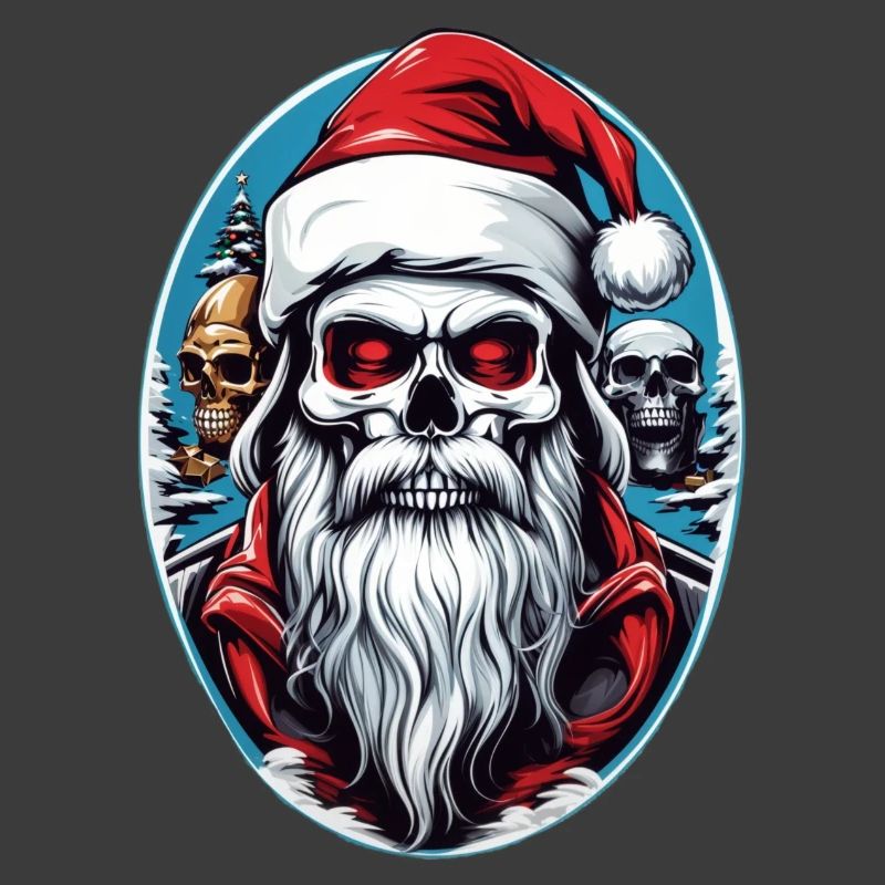 Weihnachtsmann Skull