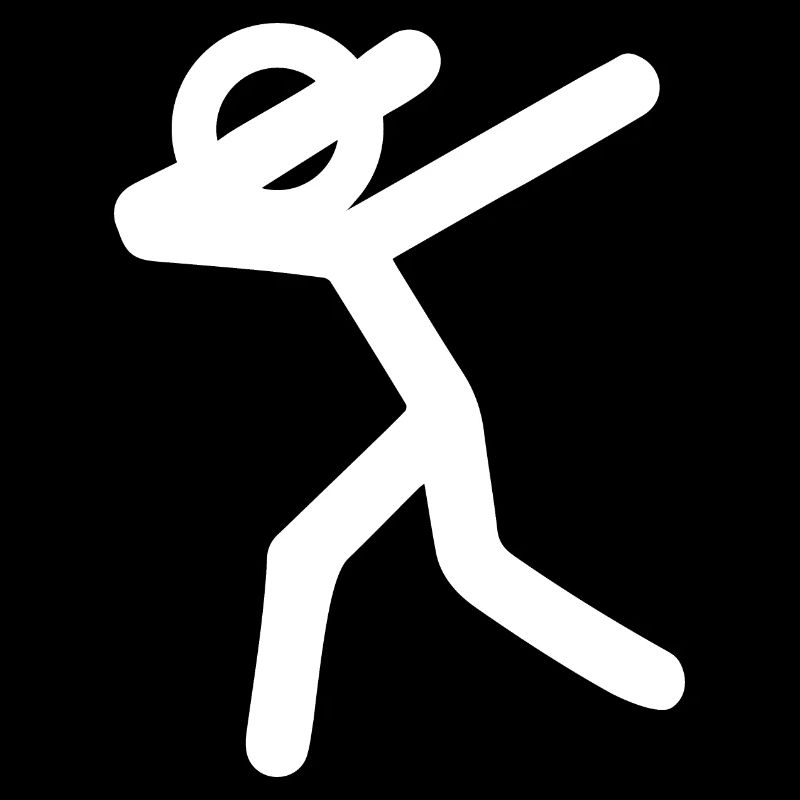 Ligne de danse dans la lumière de la bordure