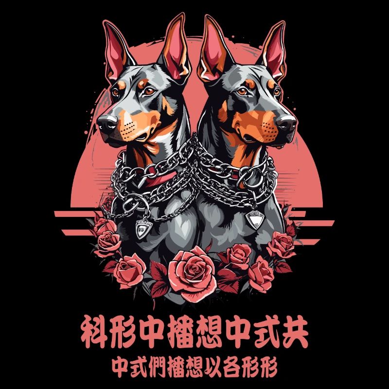 Chiens Doberman