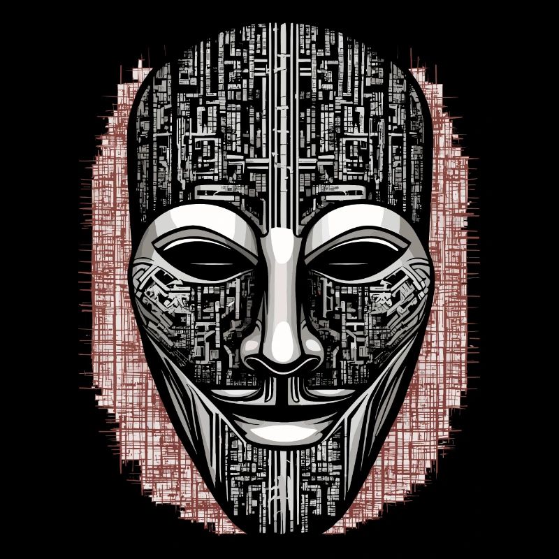 Masque de hacker anonyme