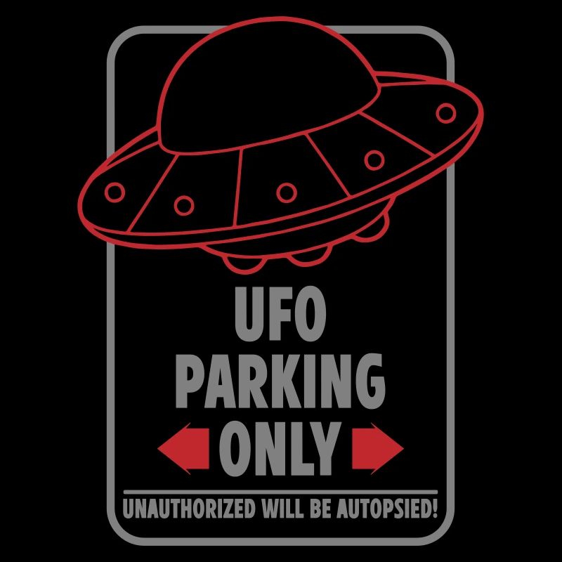 Ufo Parking Only | Farben änderbar