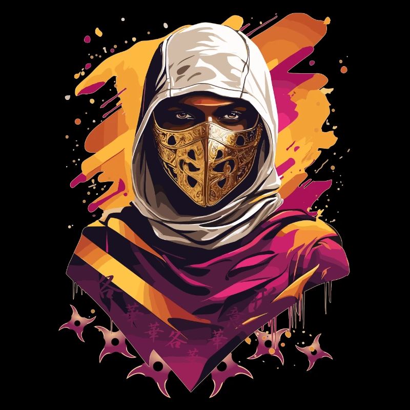 Guerrier samouraï ninja
