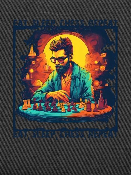EAT SLEEP CHESS REPEAT
