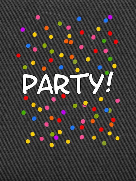 Party Konfetti Silvester Karneval