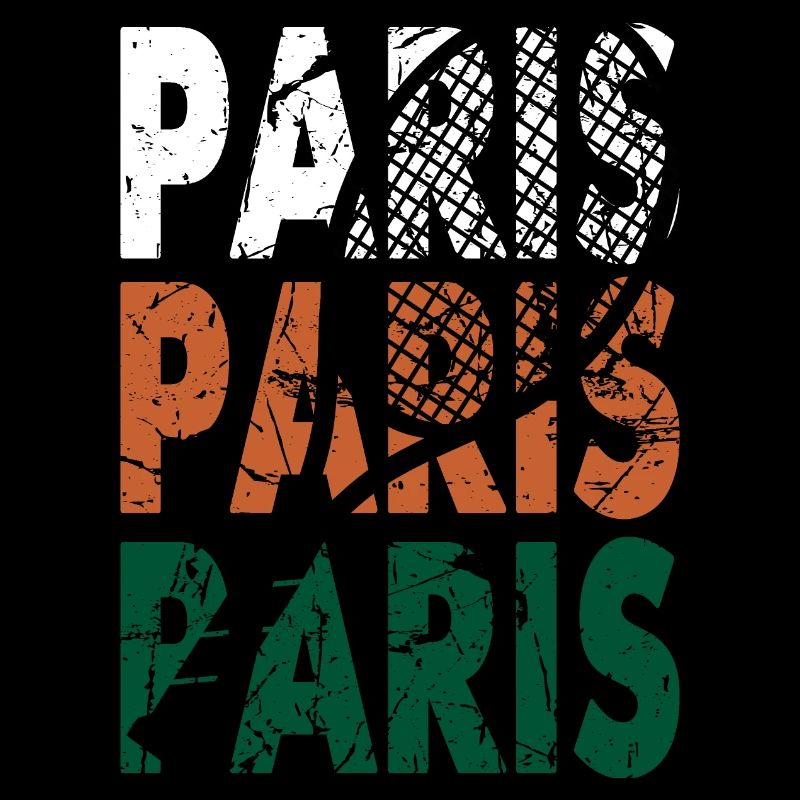 Maillot de tennis Paris Tournament Design Pullover Sweat à capuche