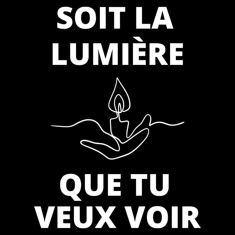 Illuminating symbolic candle