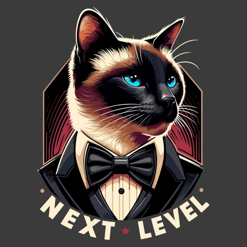 Siamese Cat Siamese Cat Next Level Suit Gift