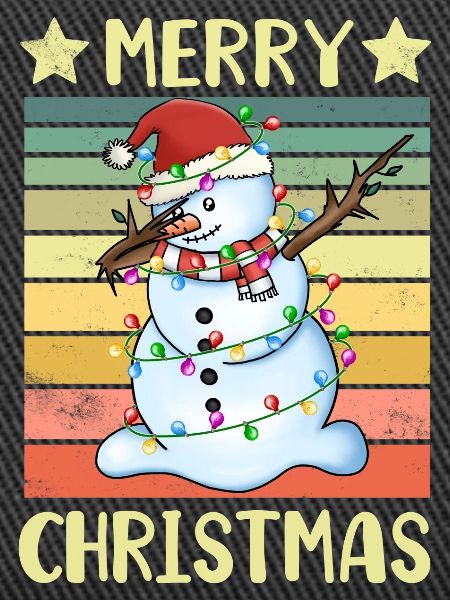 Merry Christmas Snowman