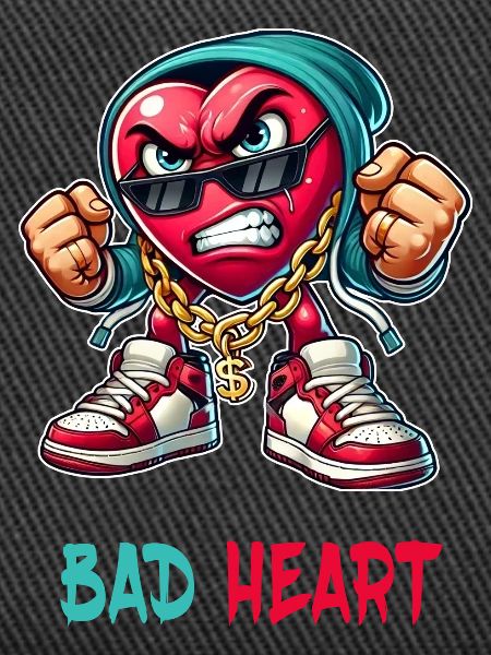 Evil heart design