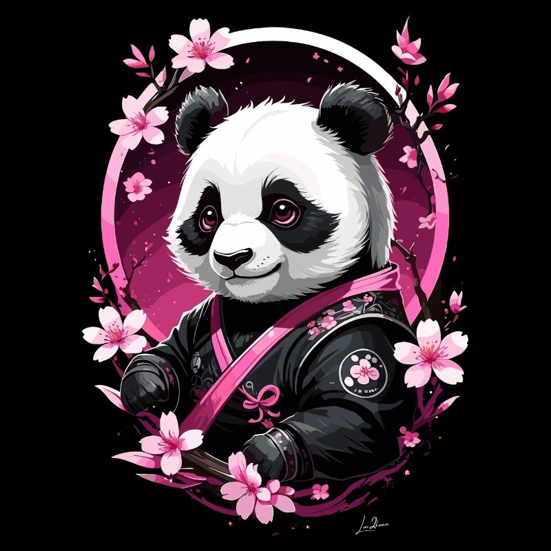Panda japan pink asien