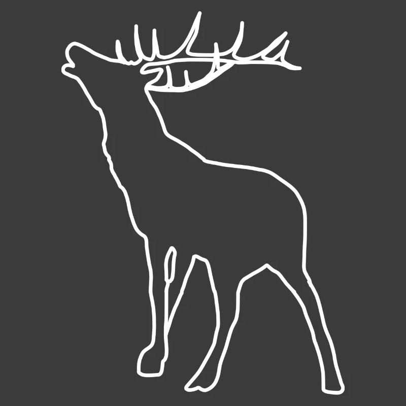 Deer lineart