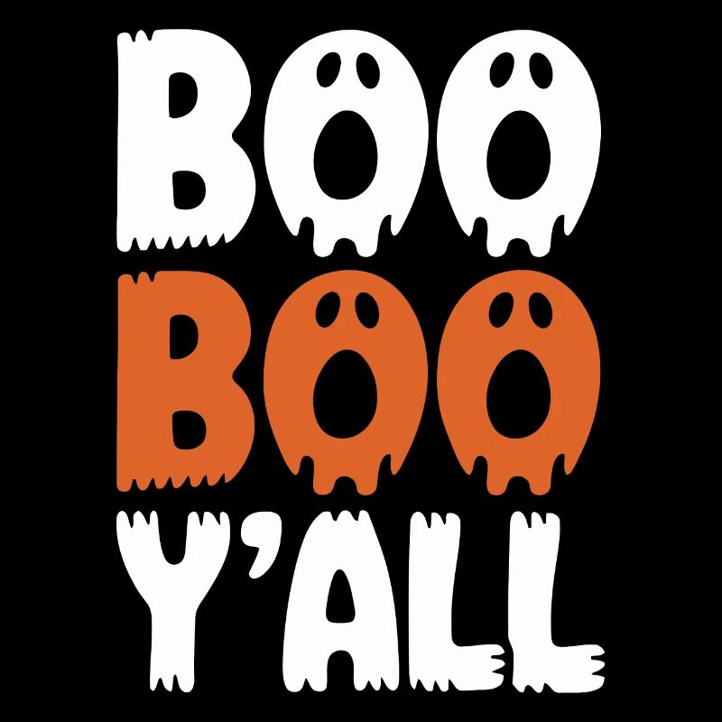 Boo Boo Y'all Geister-Print