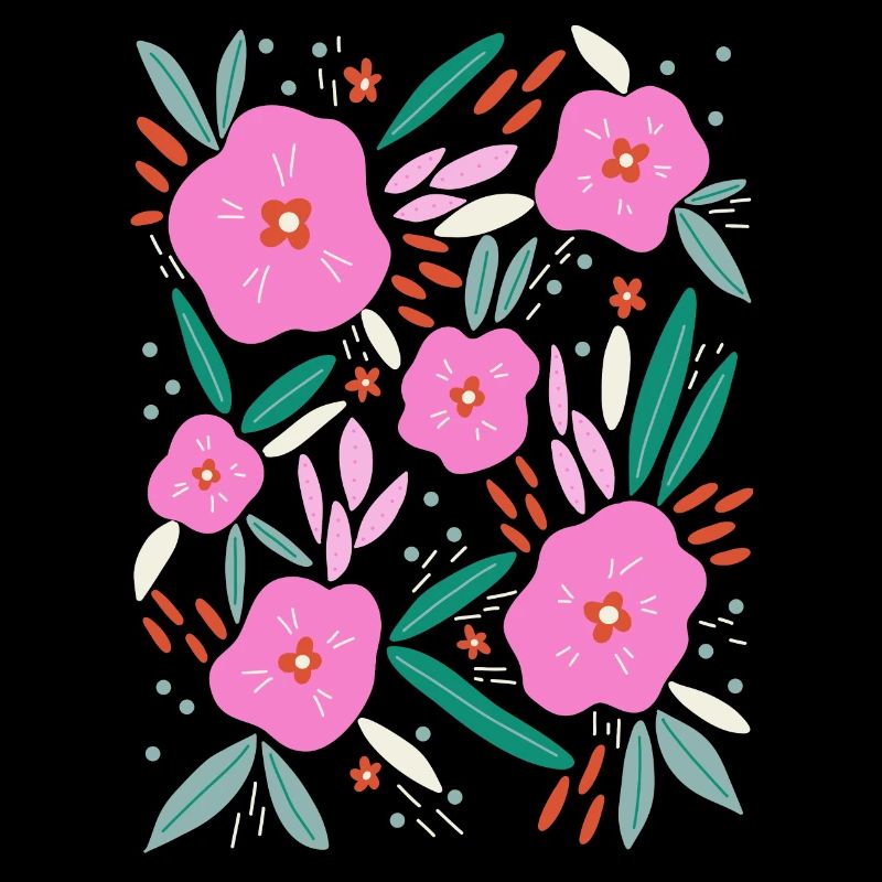 Blumen-Bouquet in pink