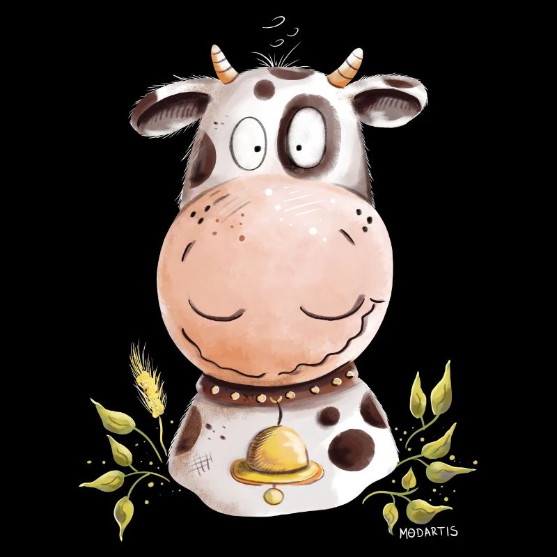 Droll Cow I Animaux de la ferme