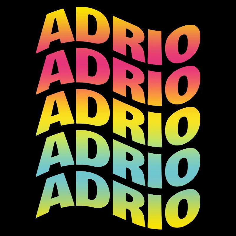 Adrio wave effect t-shirt gift idea
