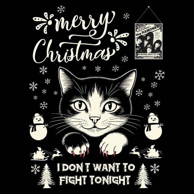 Joyeux Noël, je ne veux pas me battre ce soir