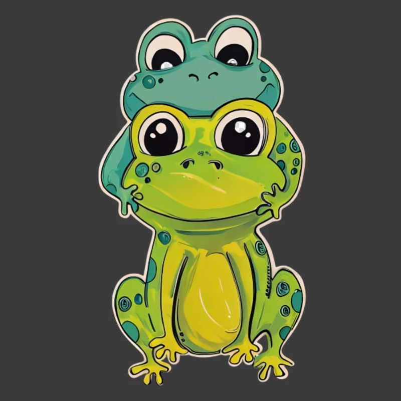 Zwei Froschfreunde