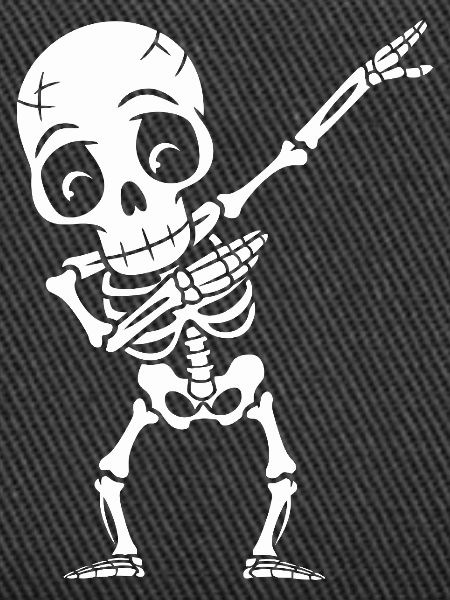 Dabbing Skeleton