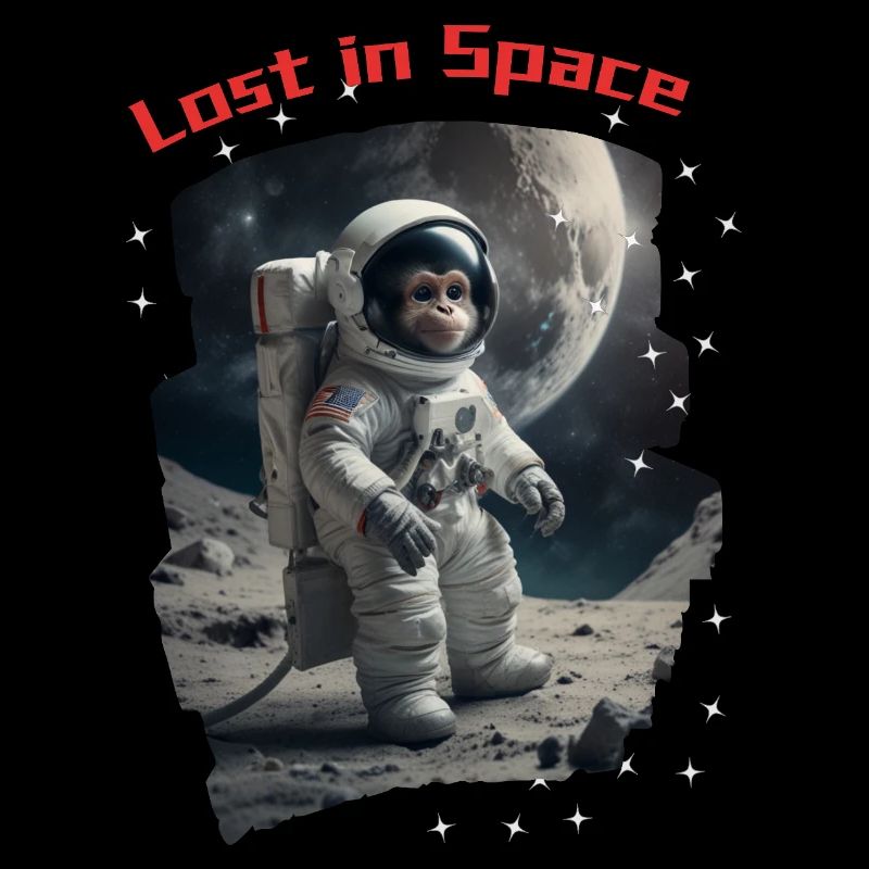 Lost in Space - Monkey as Astronaut