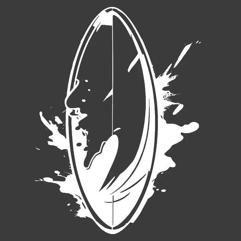 Surfbrett Graffiti