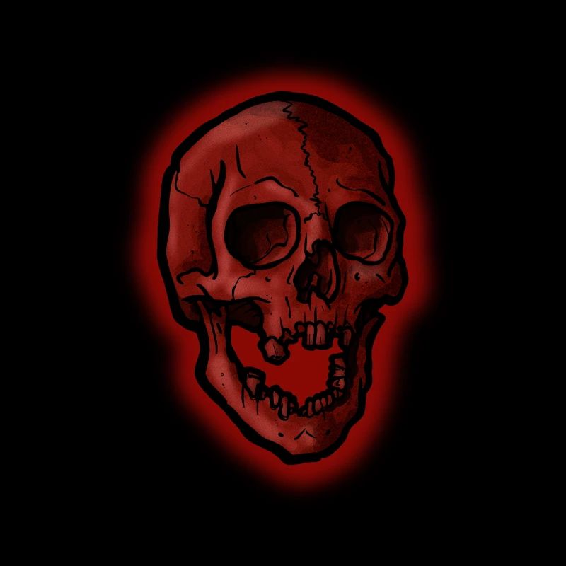 Skull red