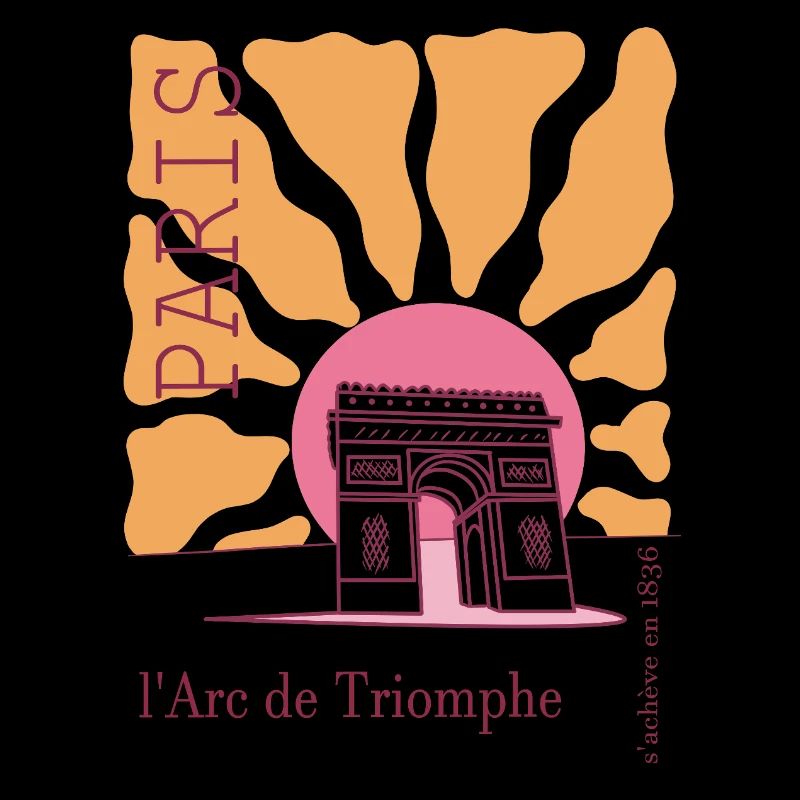 Frankreich arc de triomphe