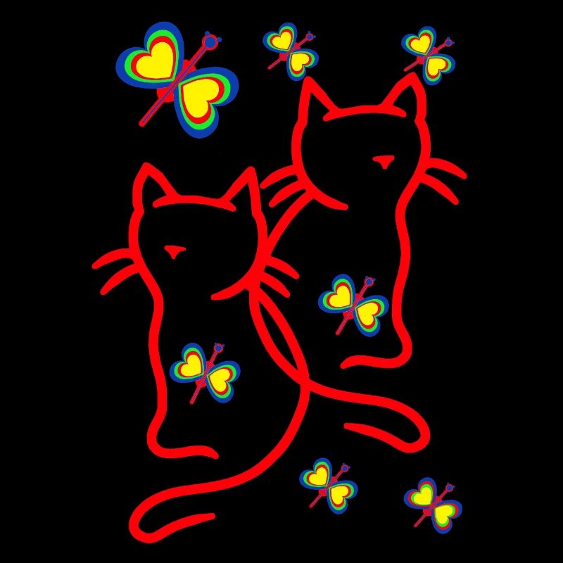 80er 90er Katzen Kinder Kind