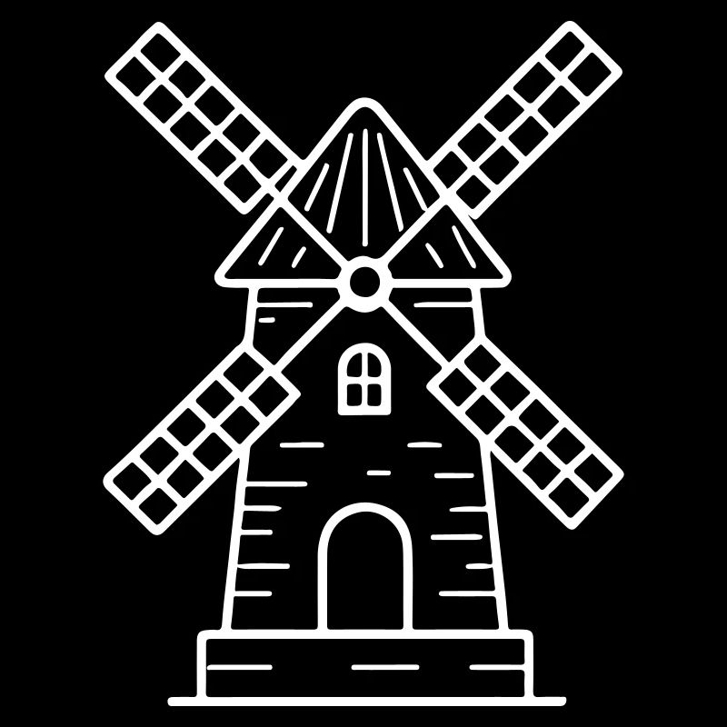 Icône du moulin à vent