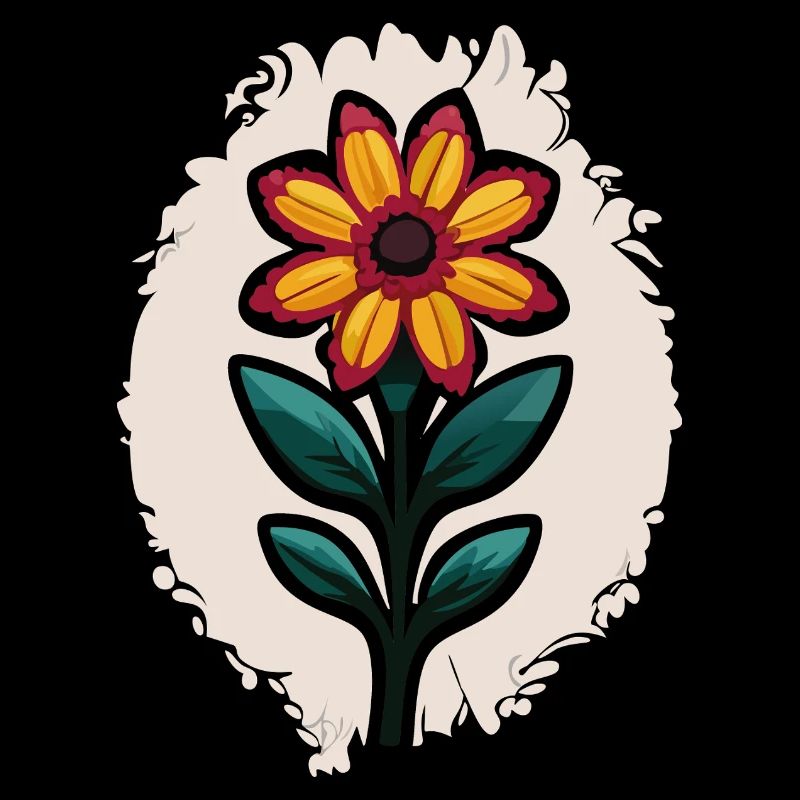Eine wunderschöne botanische Blume, die Leben und Stil verleiht