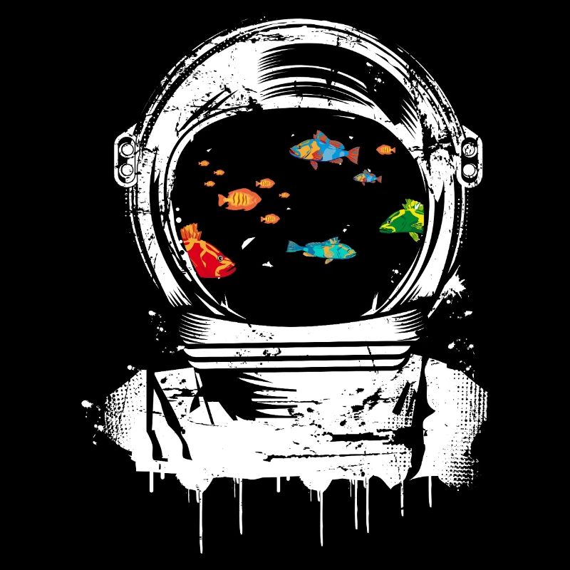 Fish in Astronaut Helmets – Fantasy Meets Space