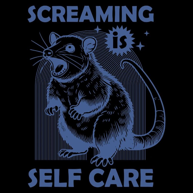 Cat with humorous message