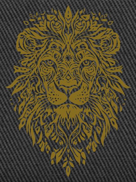 Lion Face Mandala