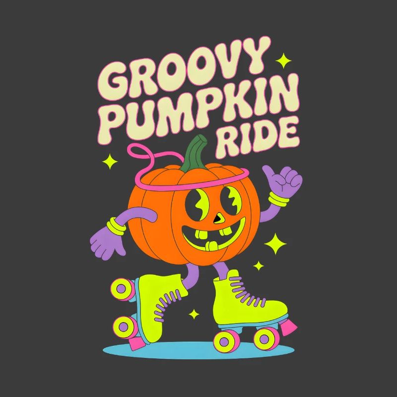 Groovy Pumpkin Inline Skate