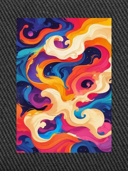 Abstract Chromatic Swirl