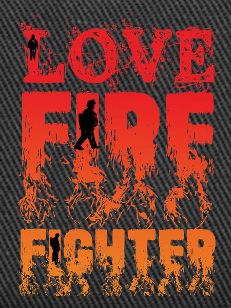 Love fights against fire