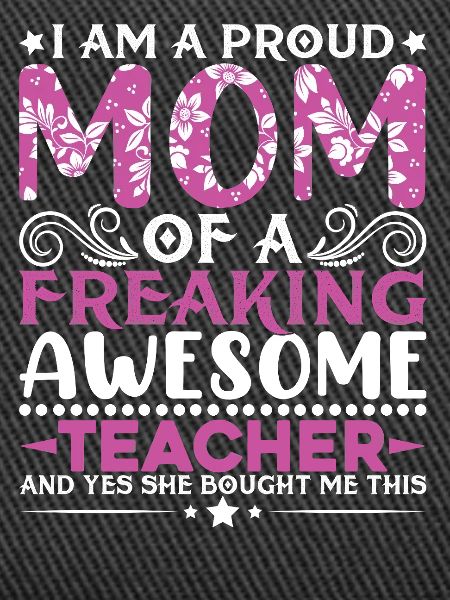 Proud Teachers Message
