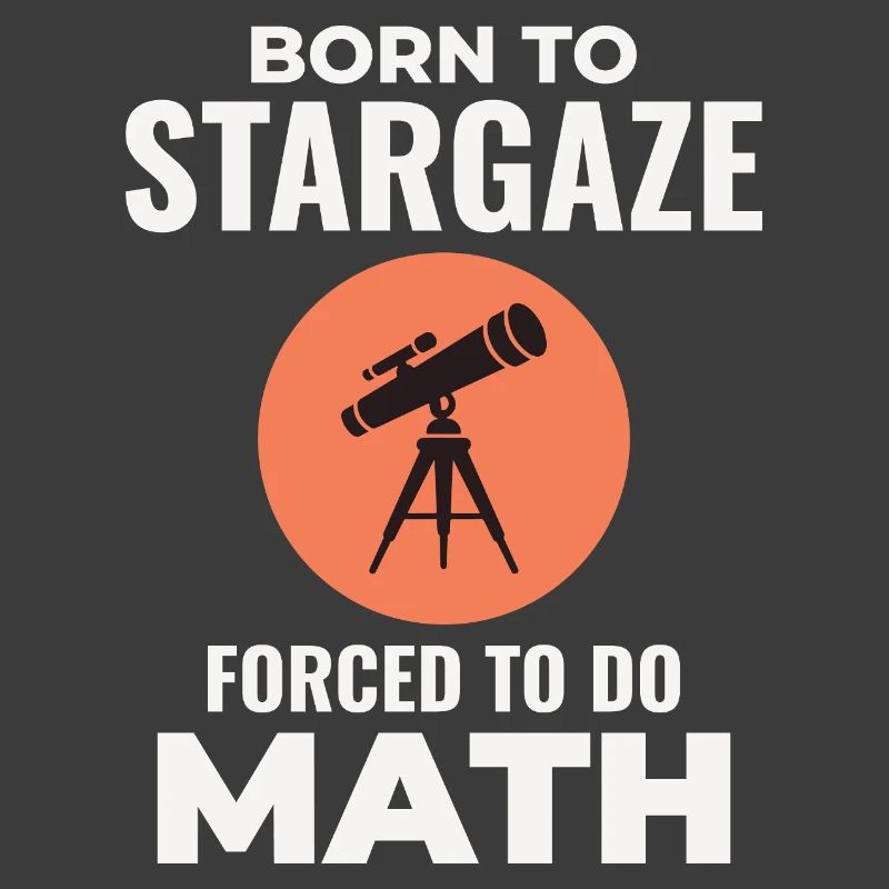 Astronomy Lover Math Design 