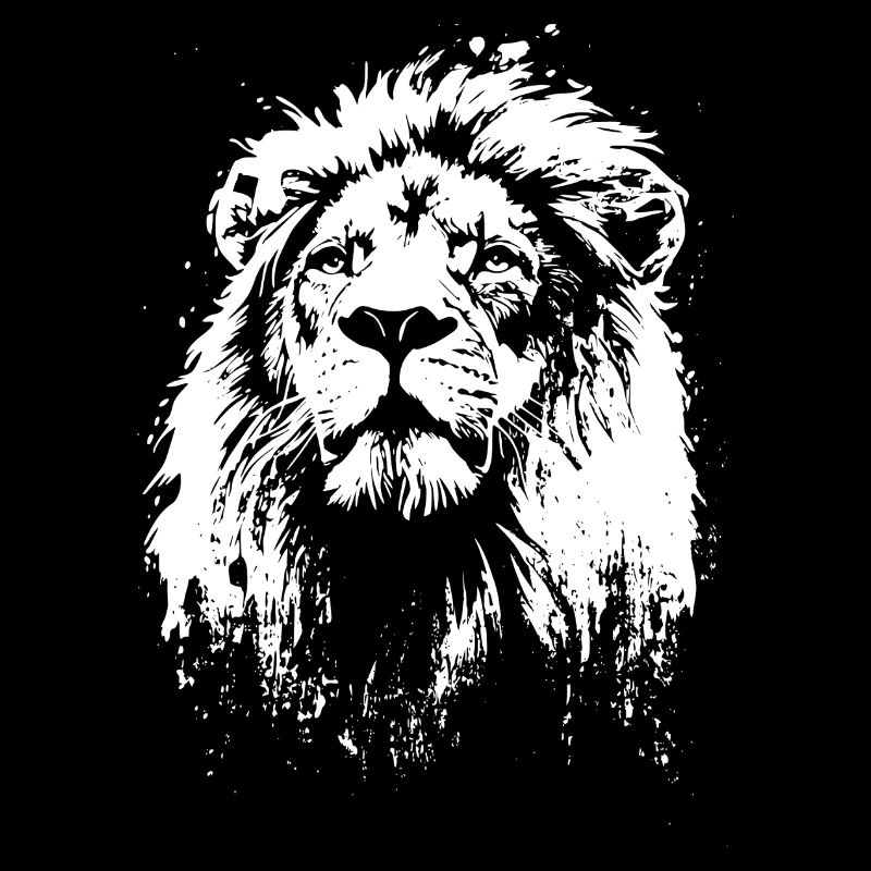 lion face lion head