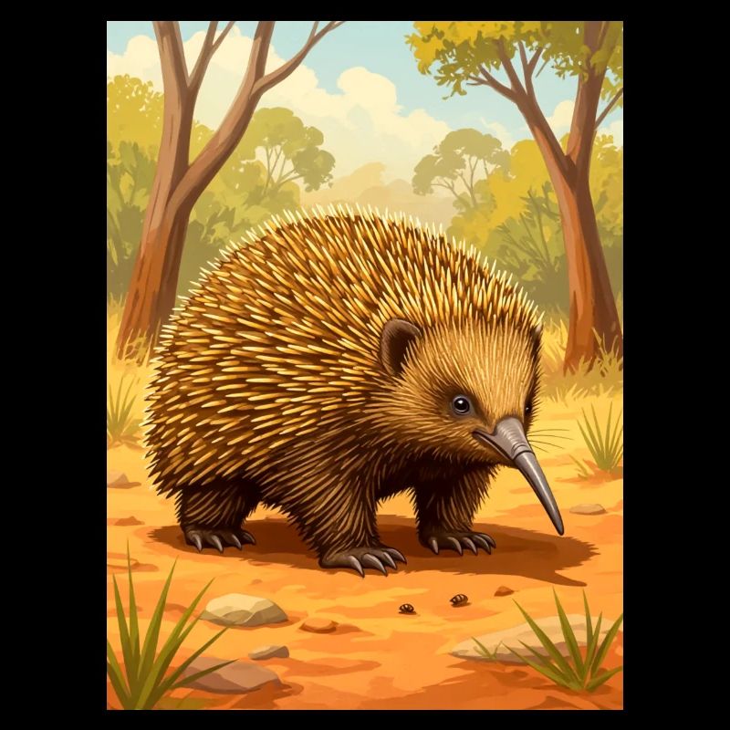Echidna A spiny wanderer with ancient charm 