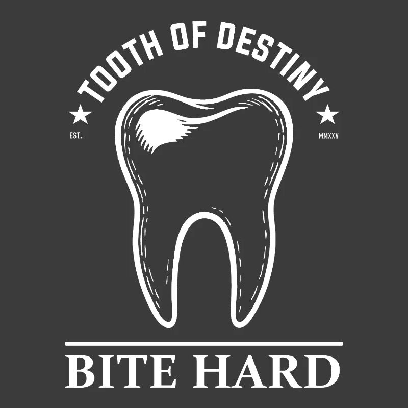 Funny Teeth Design – Bite Hard