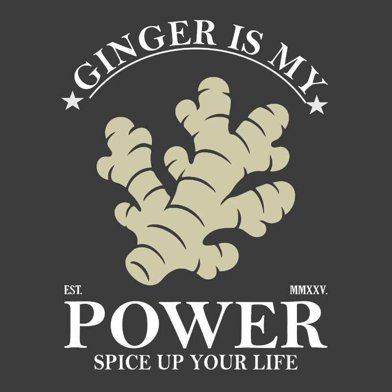 Ginger Is My Power Design