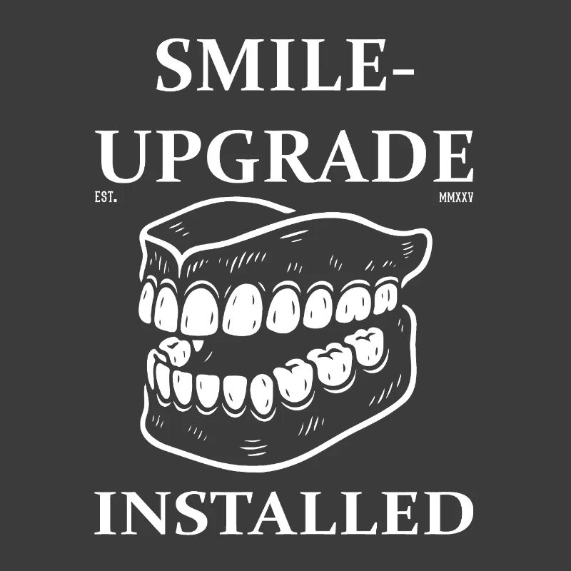 Funny Denture Design – Smile Upgrade Installed