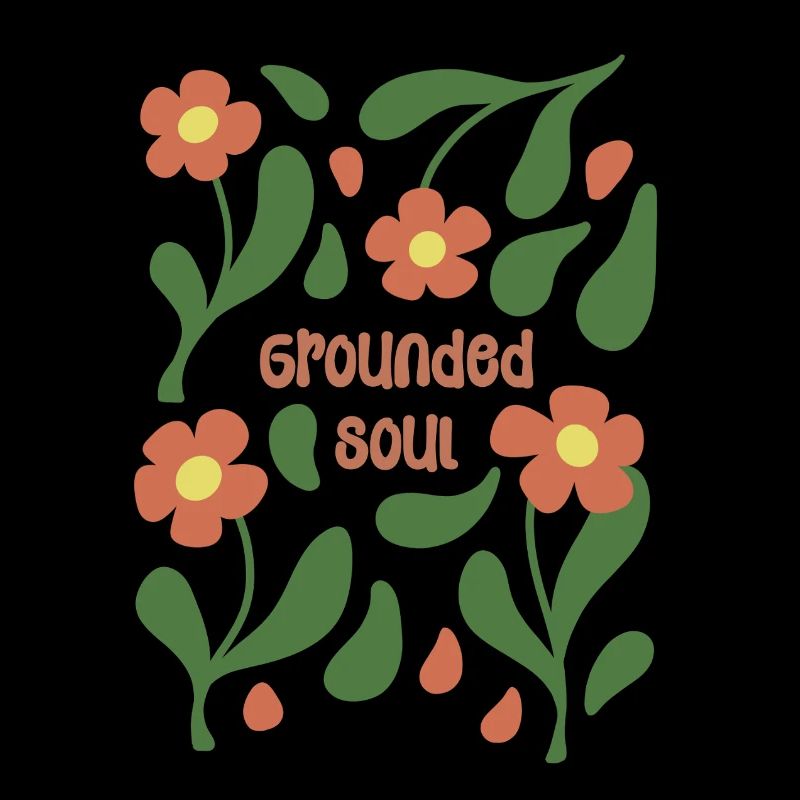 Grounded Soul Floral Pattern