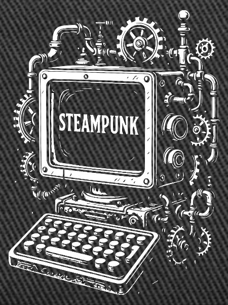 Steampunk Computer Getriebe