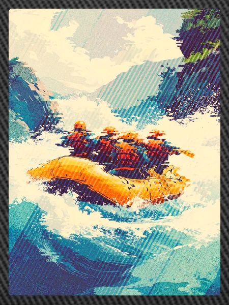 Rafting-Expedition in Wild Rapids