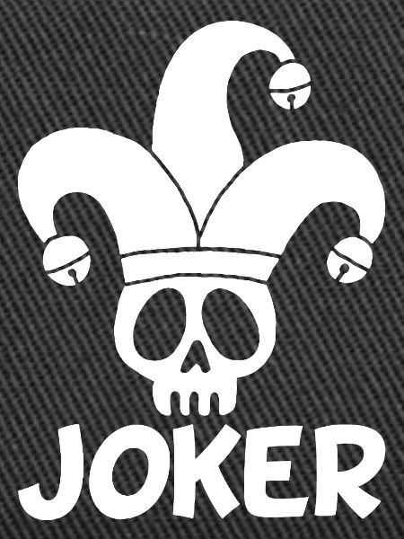 White Joker Skull