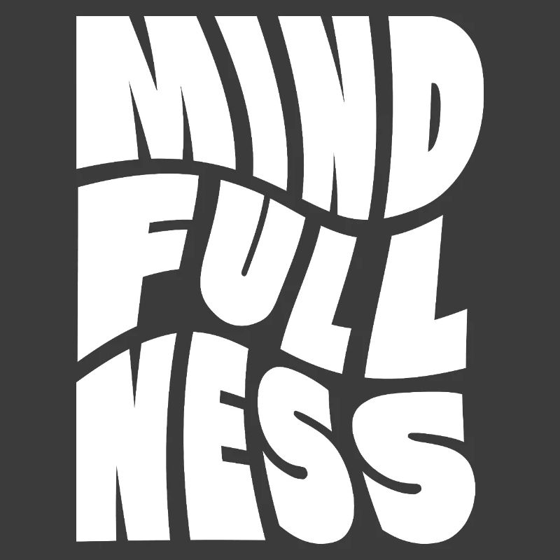 Mindfullness Typography design