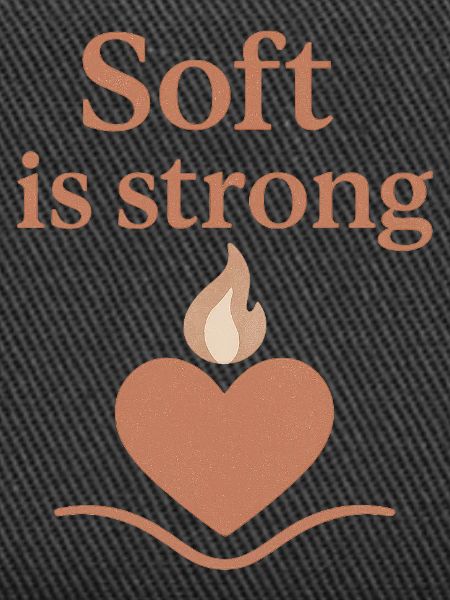 Soft ist stark Herzfeuer