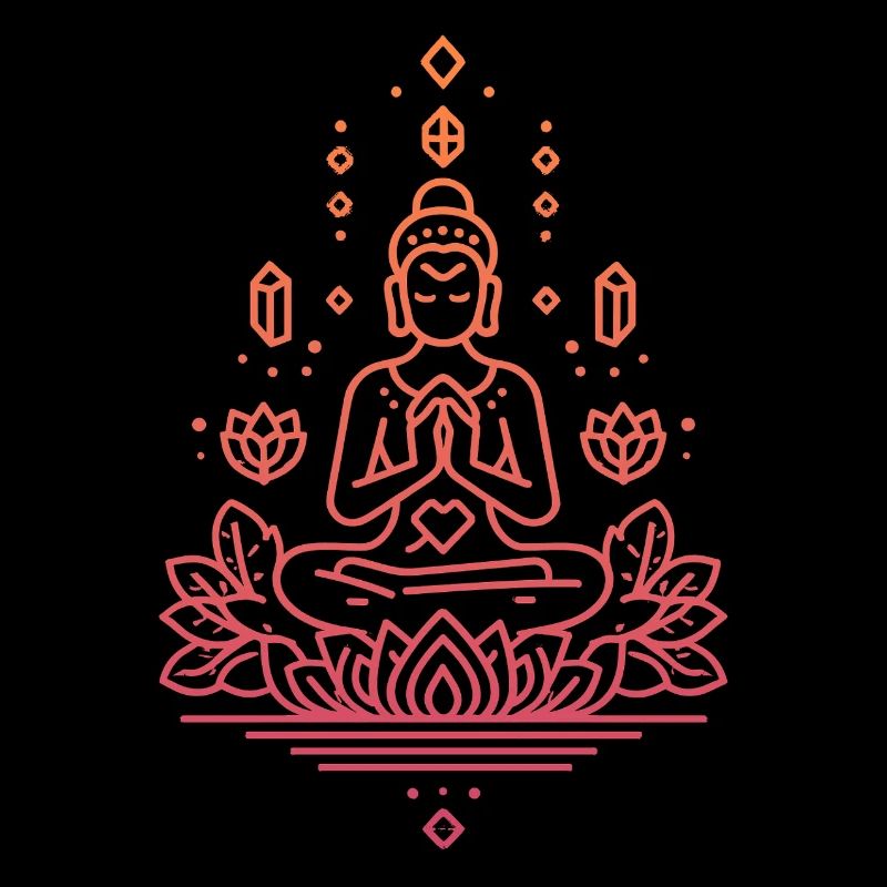 Buddha Meditations-Lotus